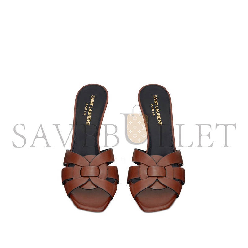 Y*L tribute mules in smooth leather 650986dwe007660